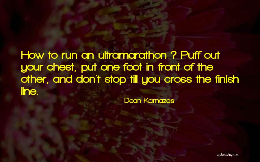 Cross And Quotes By Dean Karnazes