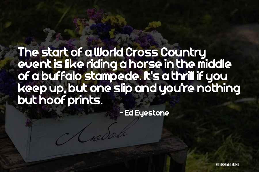 Cross Country Running Quotes By Ed Eyestone