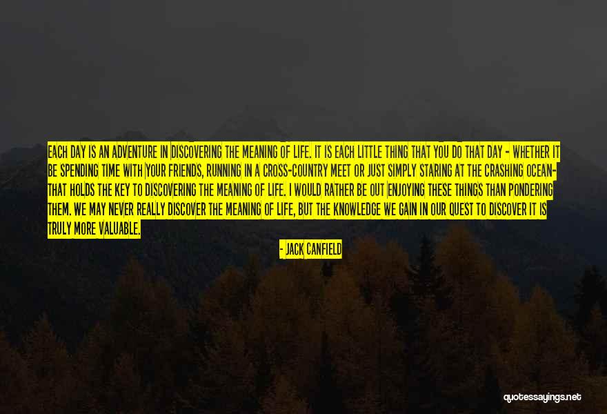 Cross Country Running Quotes By Jack Canfield