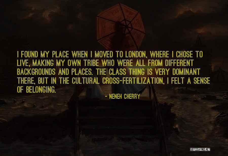 Cross Cultural Quotes By Neneh Cherry