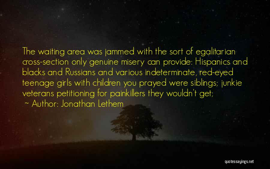 Cross Eyed Quotes By Jonathan Lethem