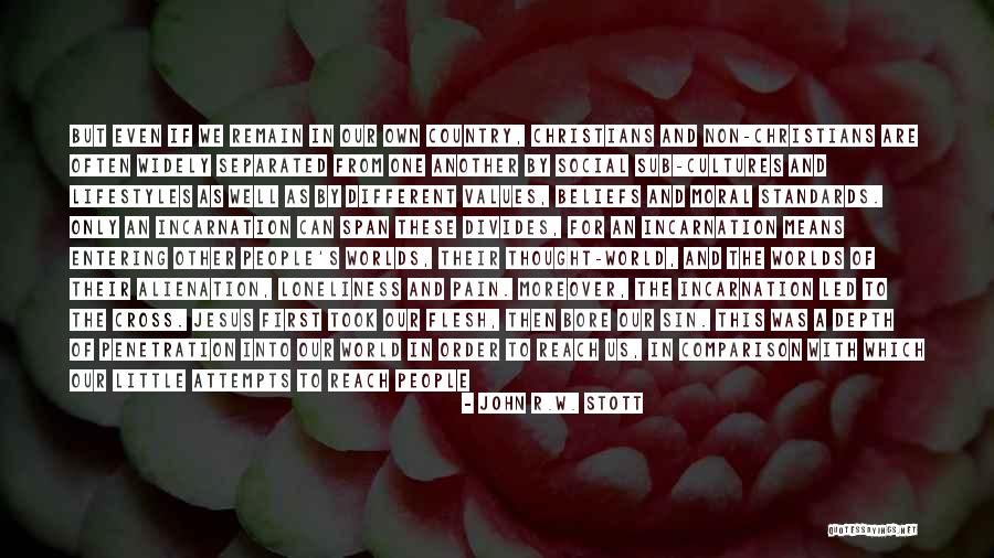 Cross John Stott Quotes By John R.W. Stott Cross John Stott Quotes By John R.W. Stott