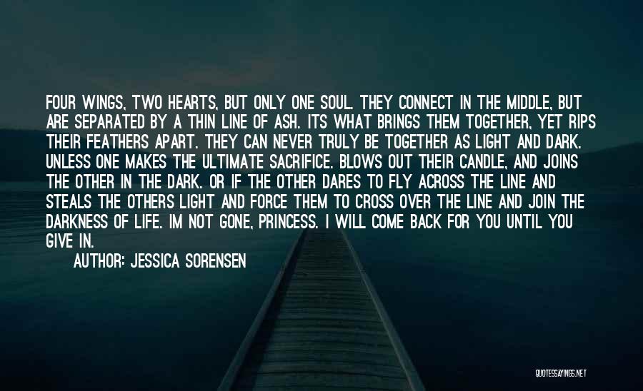 Cross Line Quotes By Jessica Sorensen