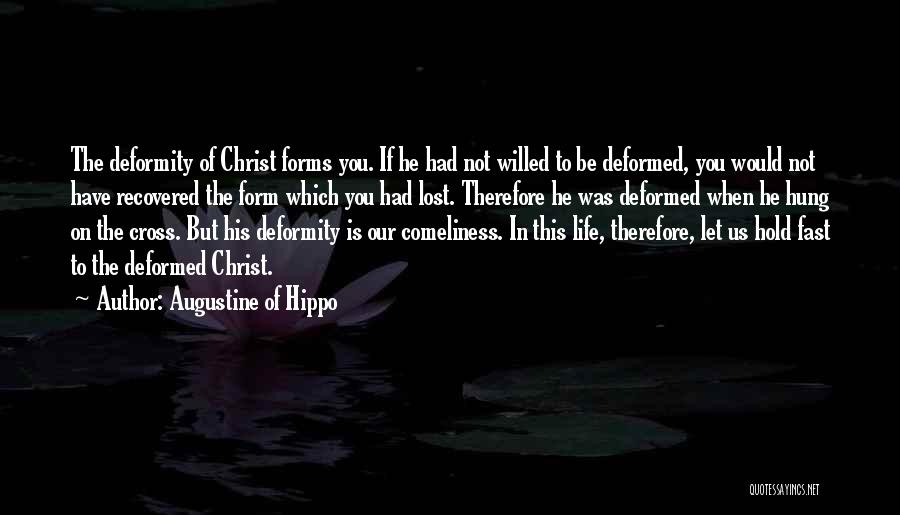Cross Of Calvary Quotes By Augustine Of Hippo