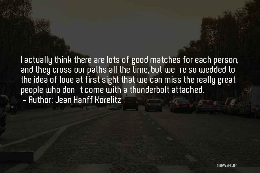 Cross Paths Quotes By Jean Hanff Korelitz