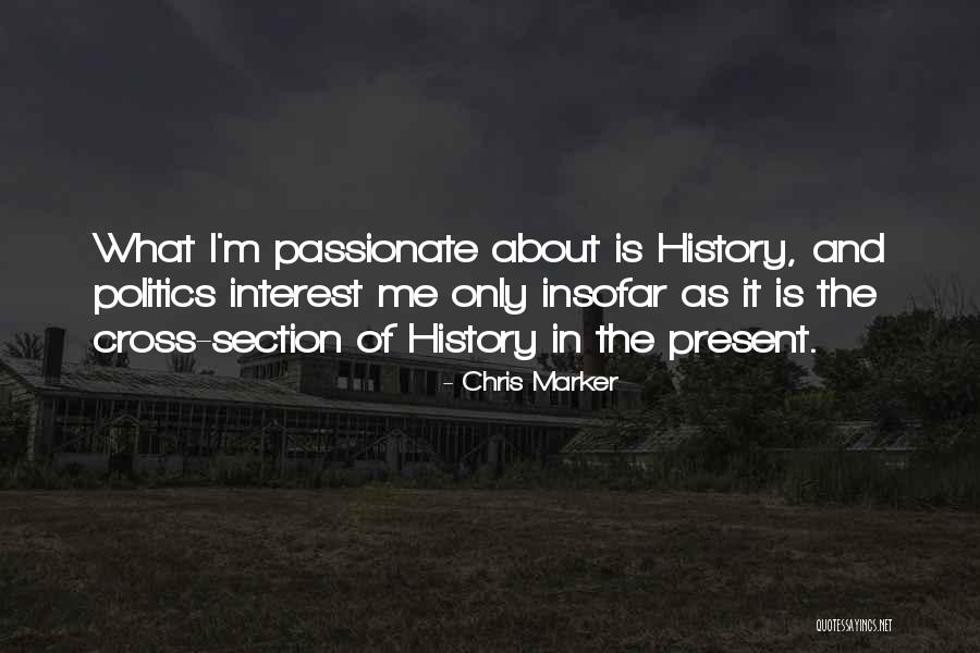 Cross Section Quotes By Chris Marker Cross Section Quotes By Chris Marker