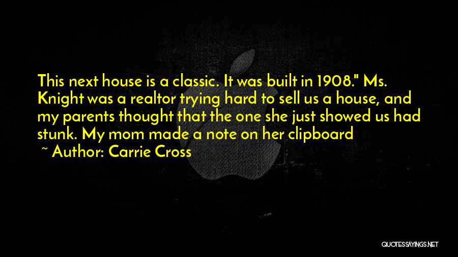 Cross Sell Quotes By Carrie Cross