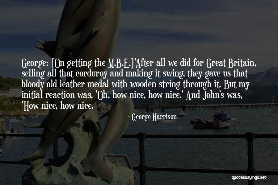 Crossbolts Speedster Quotes By George Harrison Crossbolts Speedster Quotes By George Harrison