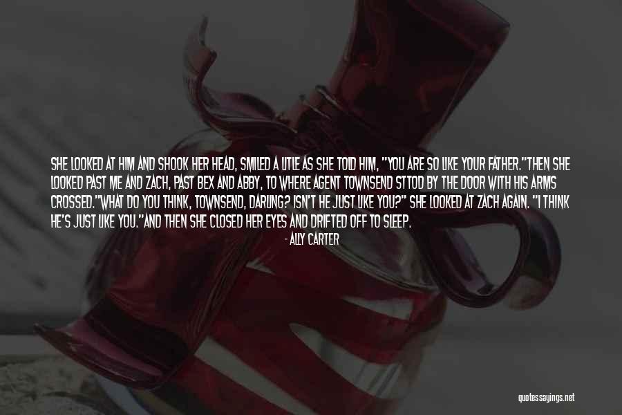 Crossed Arms Quotes By Ally Carter Crossed Arms Quotes By Ally Carter