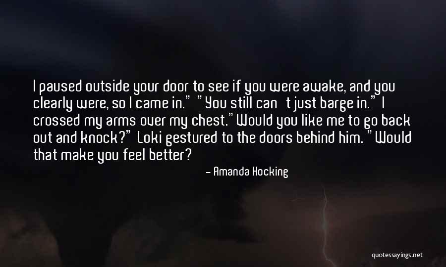 Crossed Arms Quotes By Amanda Hocking Crossed Arms Quotes By Amanda Hocking