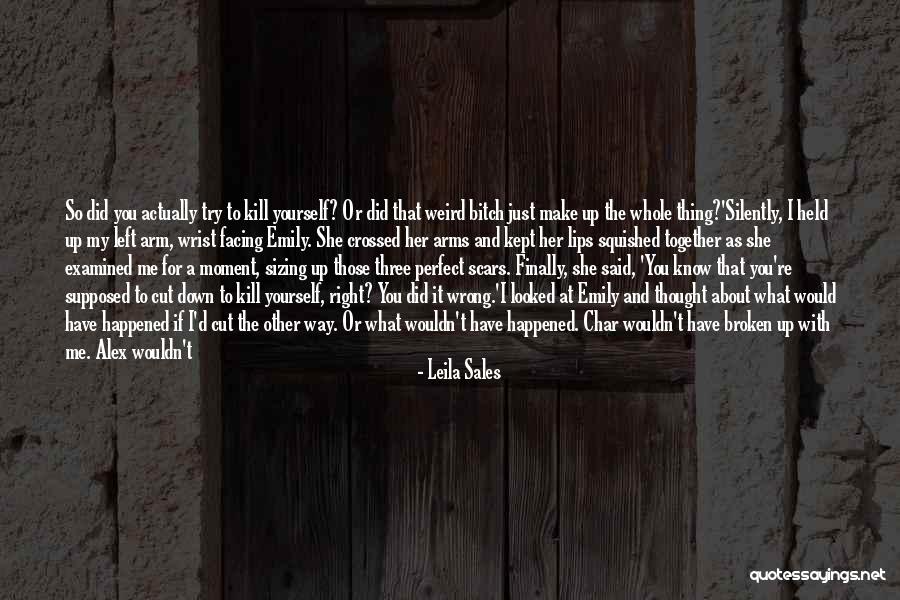 Crossed Arms Quotes By Leila Sales Crossed Arms Quotes By Leila Sales