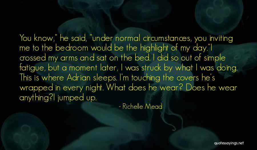 Crossed Arms Quotes By Richelle Mead Crossed Arms Quotes By Richelle Mead