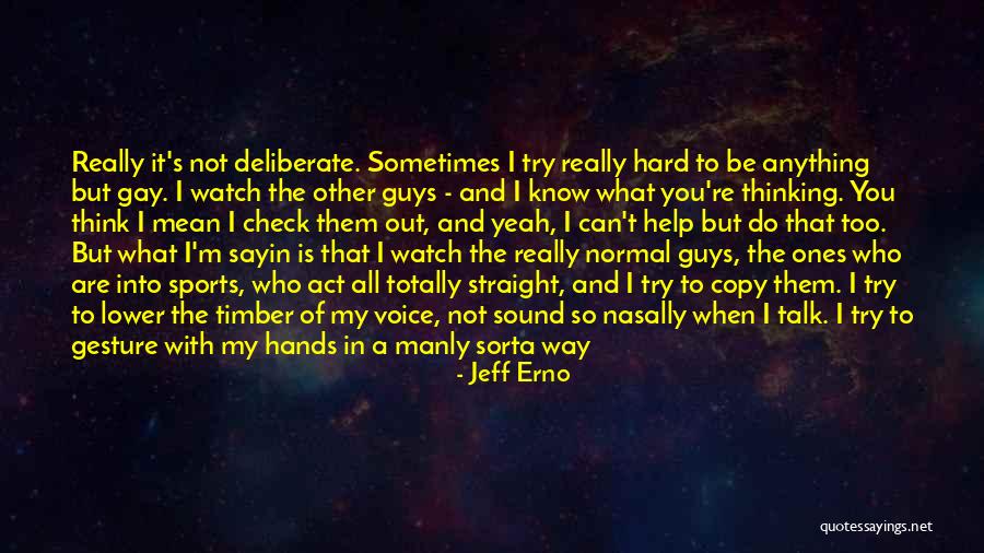 Crossed Legs Quotes By Jeff Erno Crossed Legs Quotes By Jeff Erno
