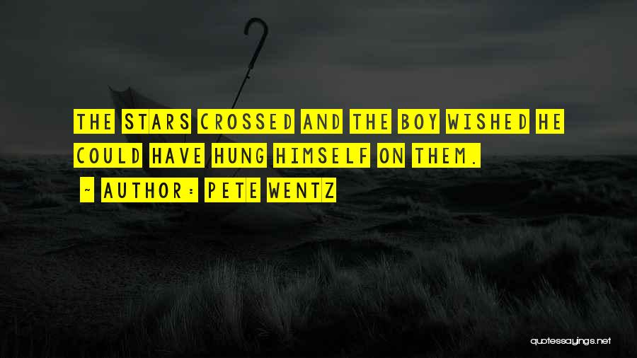 Crossed Quotes By Pete Wentz