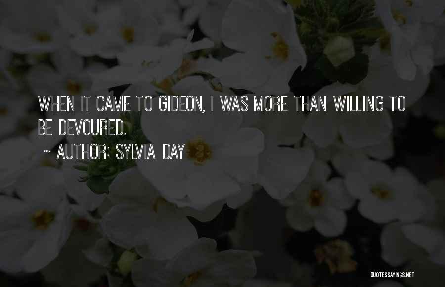 Crossfire Gideon Quotes By Sylvia Day