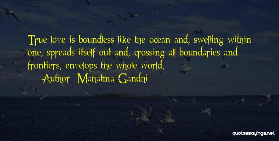 Crossing Boundaries Quotes By Mahatma Gandhi