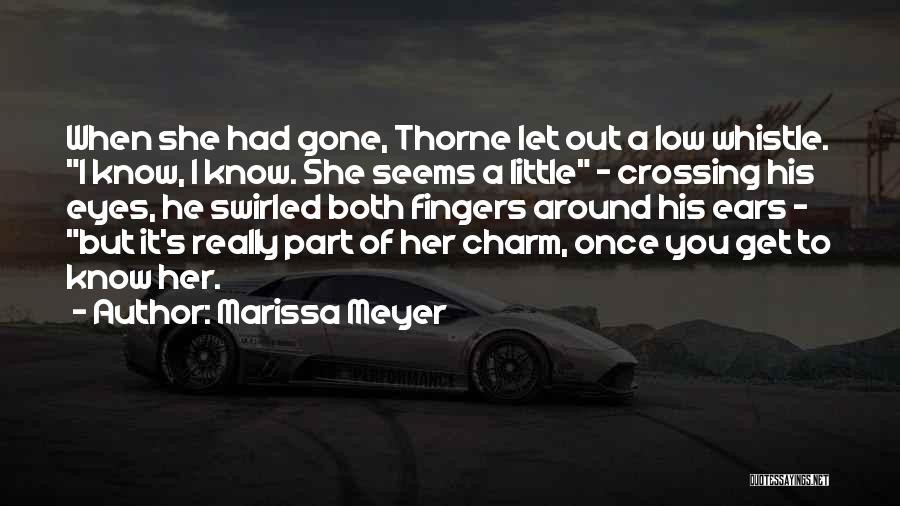 Crossing My Fingers Quotes By Marissa Meyer