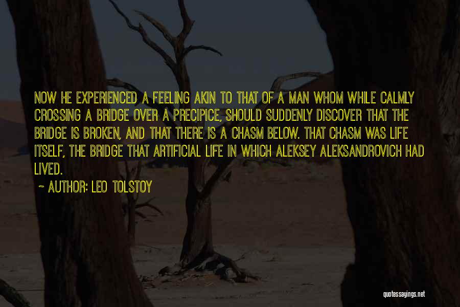 Crossing Over Quotes By Leo Tolstoy