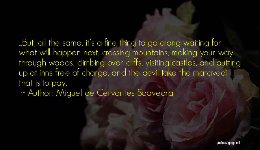 Crossing Over Quotes By Miguel De Cervantes Saavedra