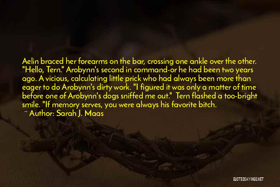 Crossing Over Quotes By Sarah J. Maas