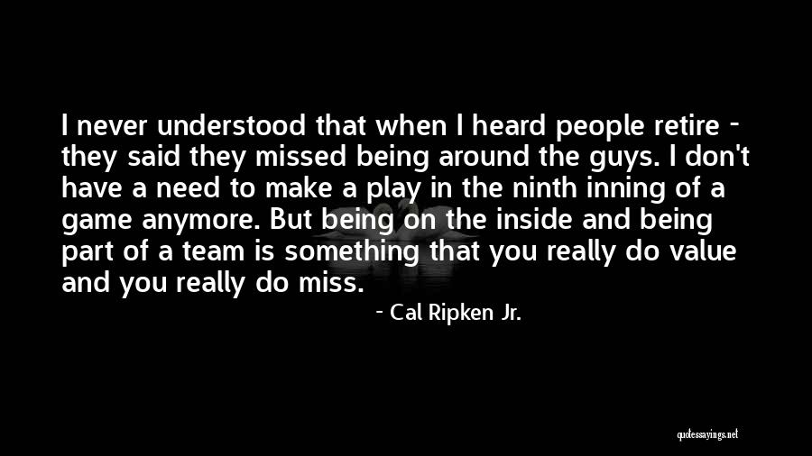 Crossing The Red Sea Quotes By Cal Ripken Jr. Crossing The Red Sea Quotes By Cal Ripken Jr.