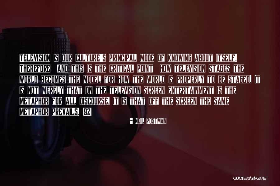 Crosslights Quotes By Neil Postman Crosslights Quotes By Neil Postman