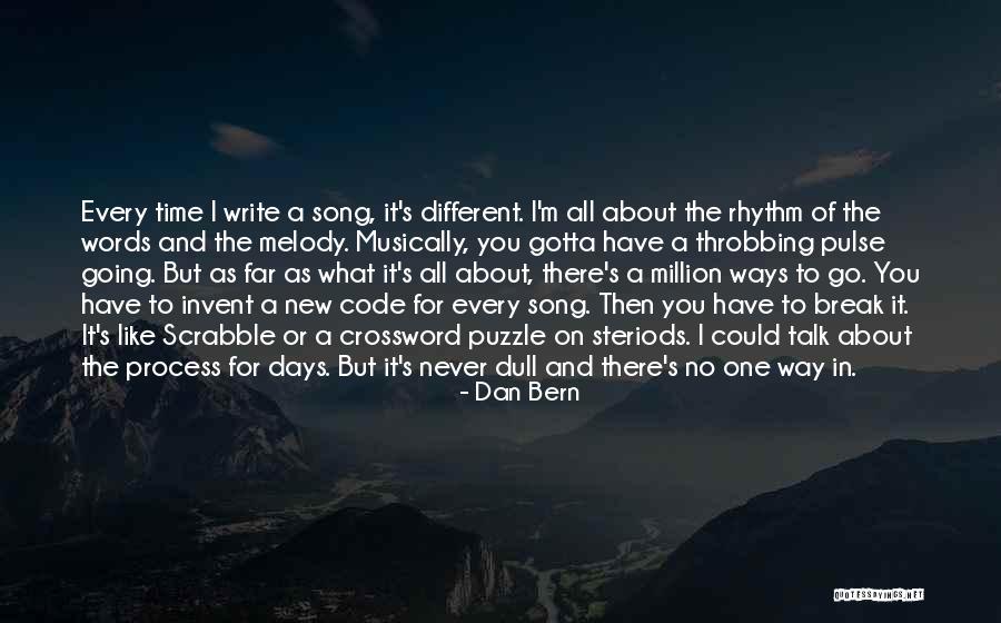 Crossword Puzzle And Quotes By Dan Bern Crossword Puzzle And Quotes By Dan Bern