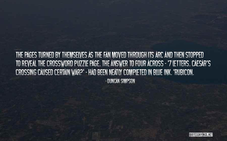 Crossword Puzzle Quotes By Duncan Simpson Crossword Puzzle Quotes By Duncan Simpson
