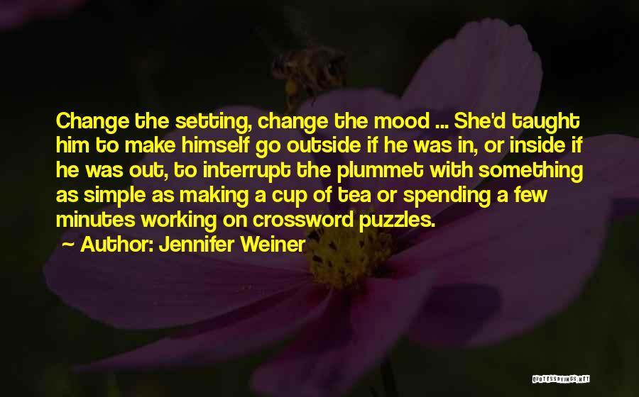 Crossword Puzzles Quotes By Jennifer Weiner