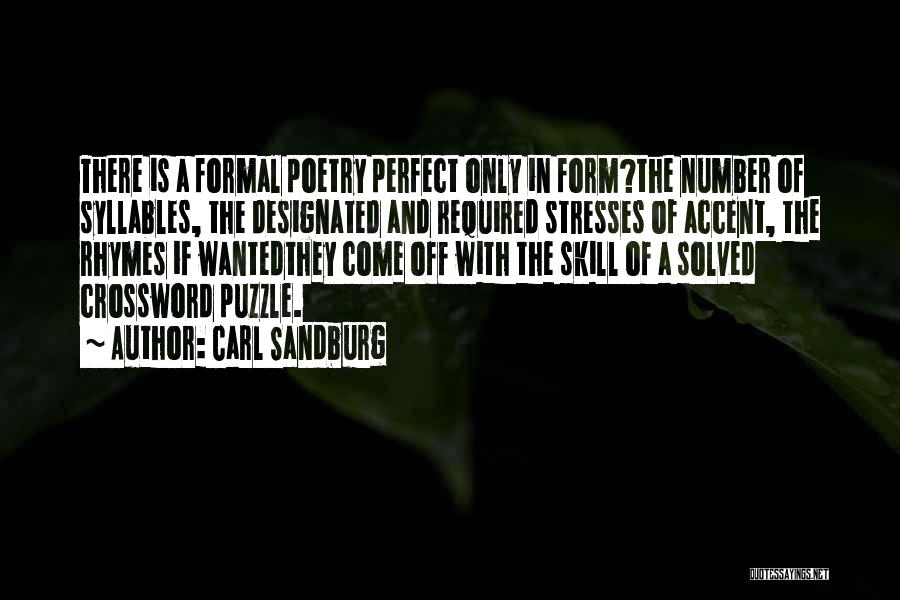 Crossword Quotes By Carl Sandburg