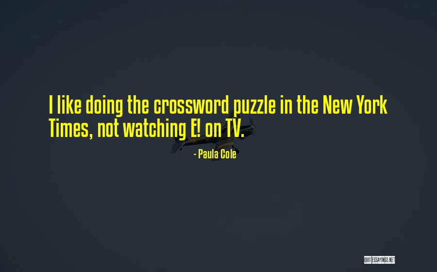 Crossword Quotes By Paula Cole