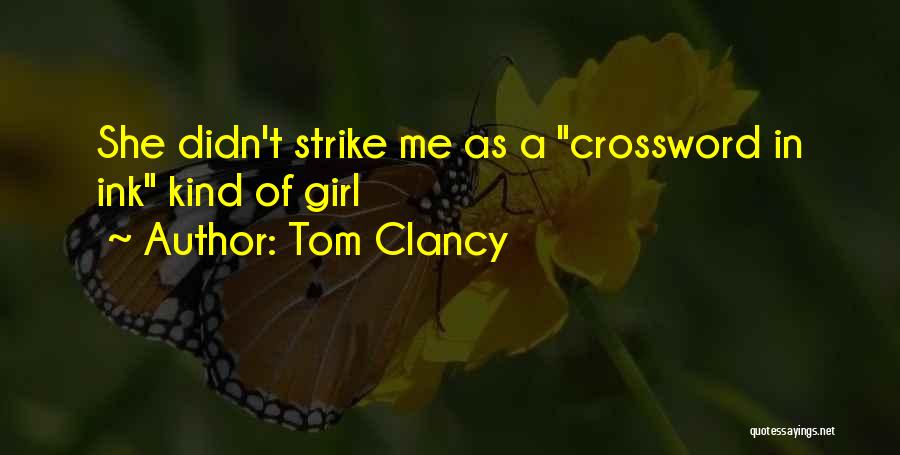 Crossword Quotes By Tom Clancy
