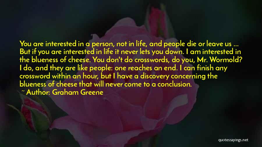 Crosswords Quotes By Graham Greene