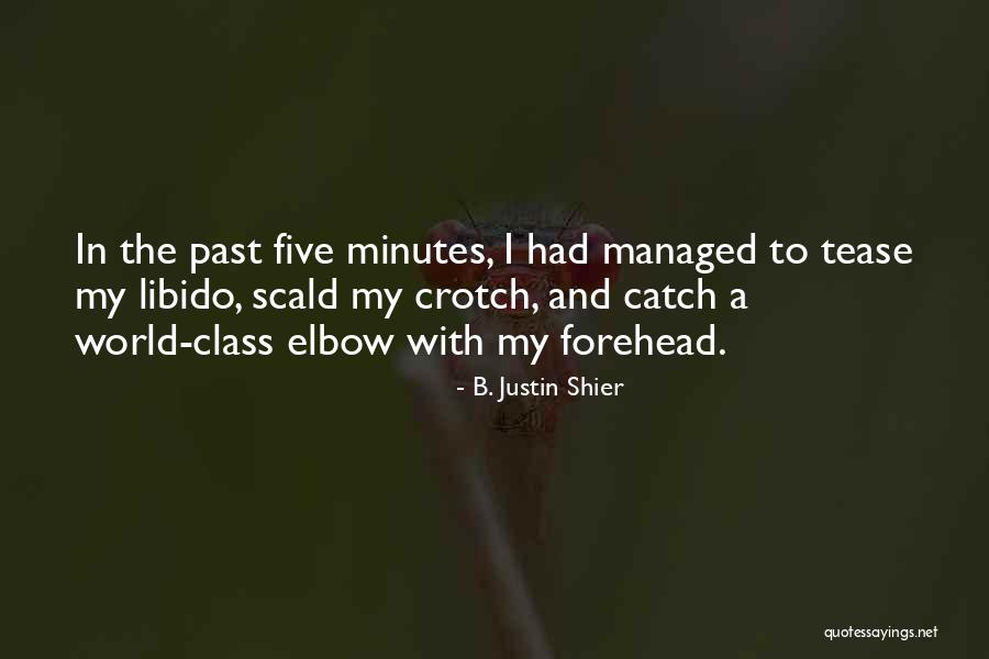 Crotch Funny Quotes By B. Justin Shier