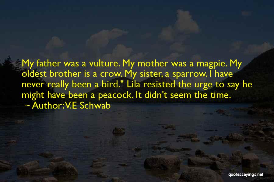 Crow Bird Quotes By V.E Schwab