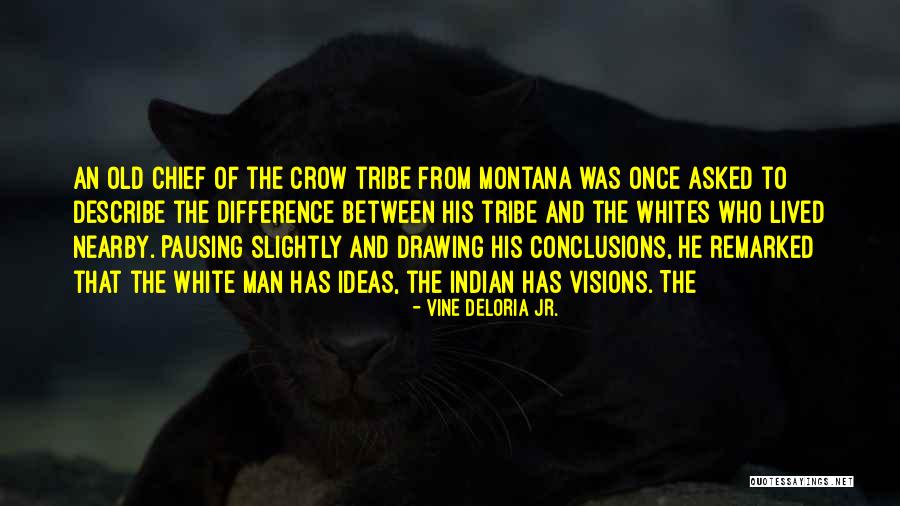 Crow Indian Quotes By Vine Deloria Jr.