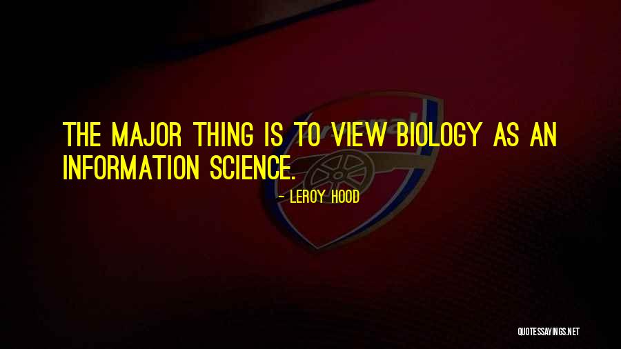 Crowchild Twin Quotes By Leroy Hood Crowchild Twin Quotes By Leroy Hood