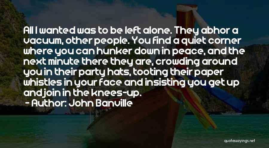 Crowding Out Quotes By John Banville