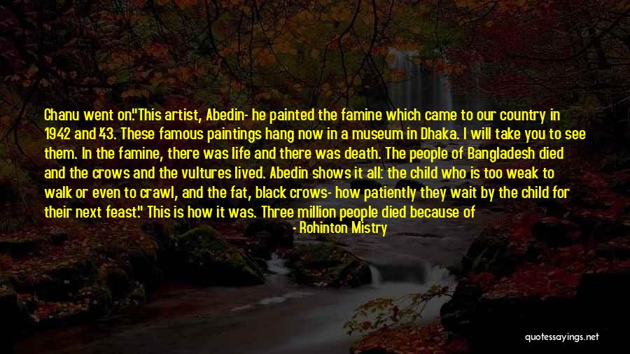 Crows And Death Quotes By Rohinton Mistry Crows And Death Quotes By Rohinton Mistry