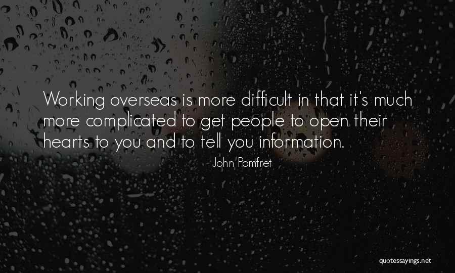 Crowston Mt Quotes By John Pomfret Crowston Mt Quotes By John Pomfret