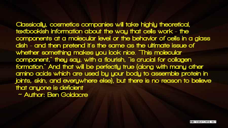 Crucial Quotes By Ben Goldacre