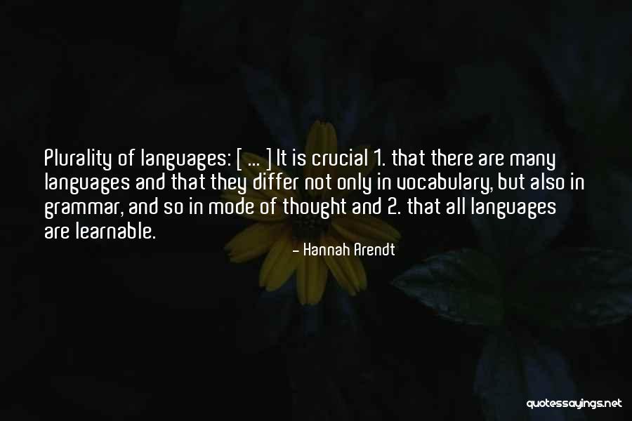 Crucial Quotes By Hannah Arendt