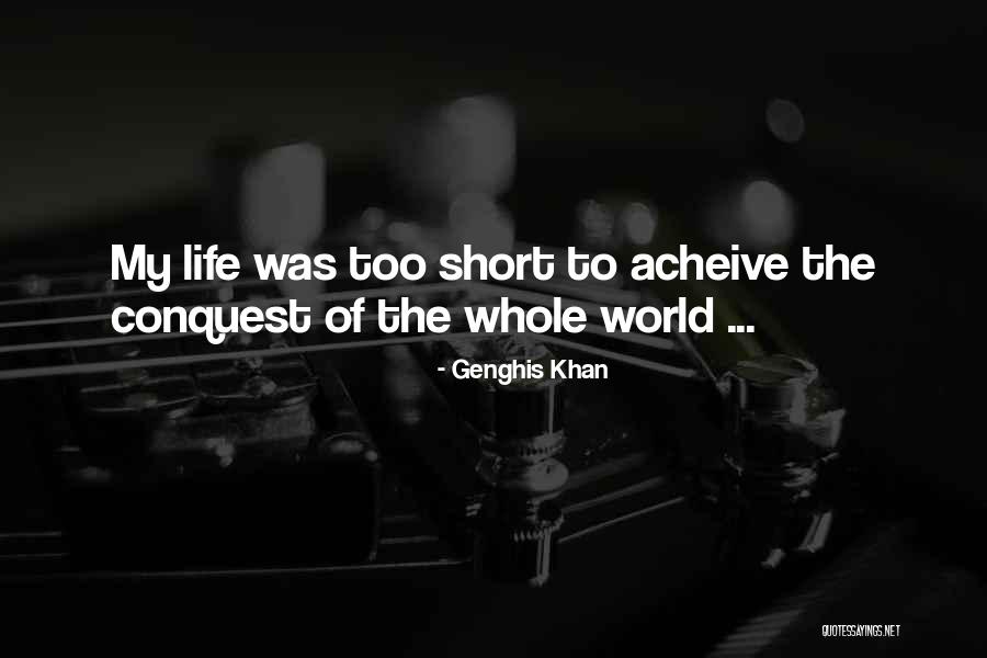 Cruciale Sinonimo Quotes By Genghis Khan Cruciale Sinonimo Quotes By Genghis Khan