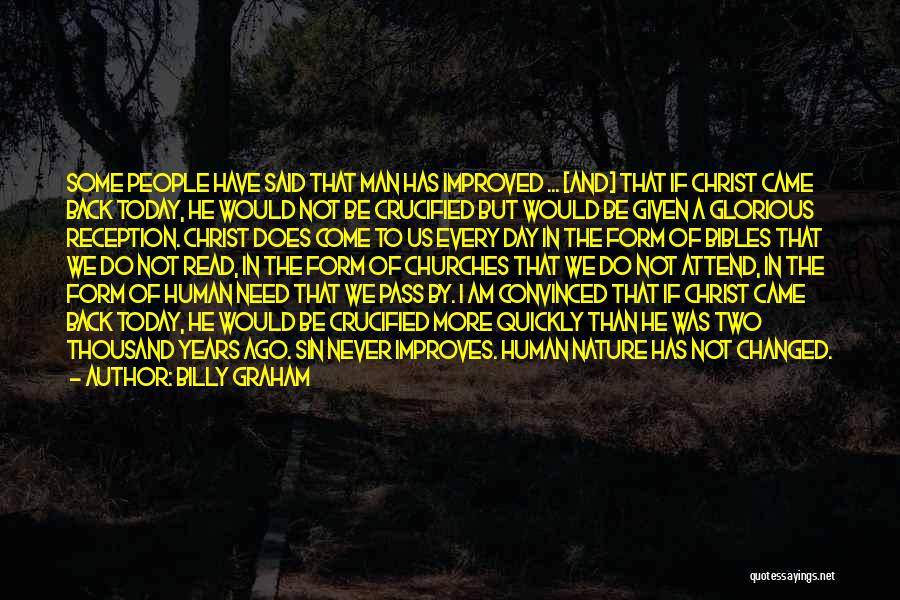 Crucified Quotes By Billy Graham