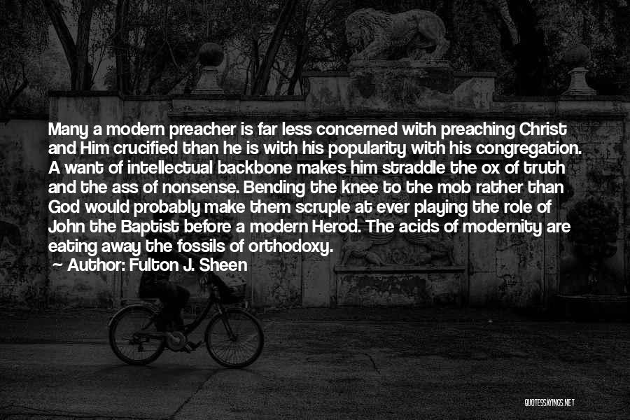 Crucified Quotes By Fulton J. Sheen