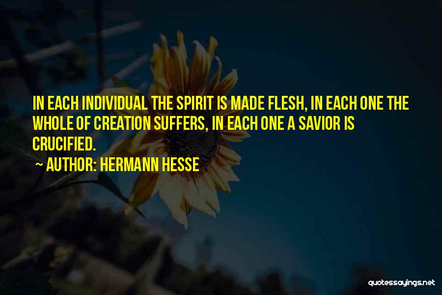 Crucified Quotes By Hermann Hesse