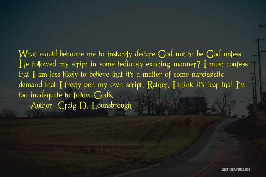 Crucifixion Of Jesus Quotes By Craig D. Lounsbrough