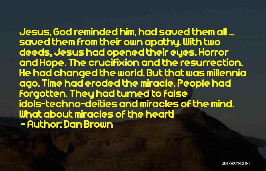 Crucifixion Of Jesus Quotes By Dan Brown