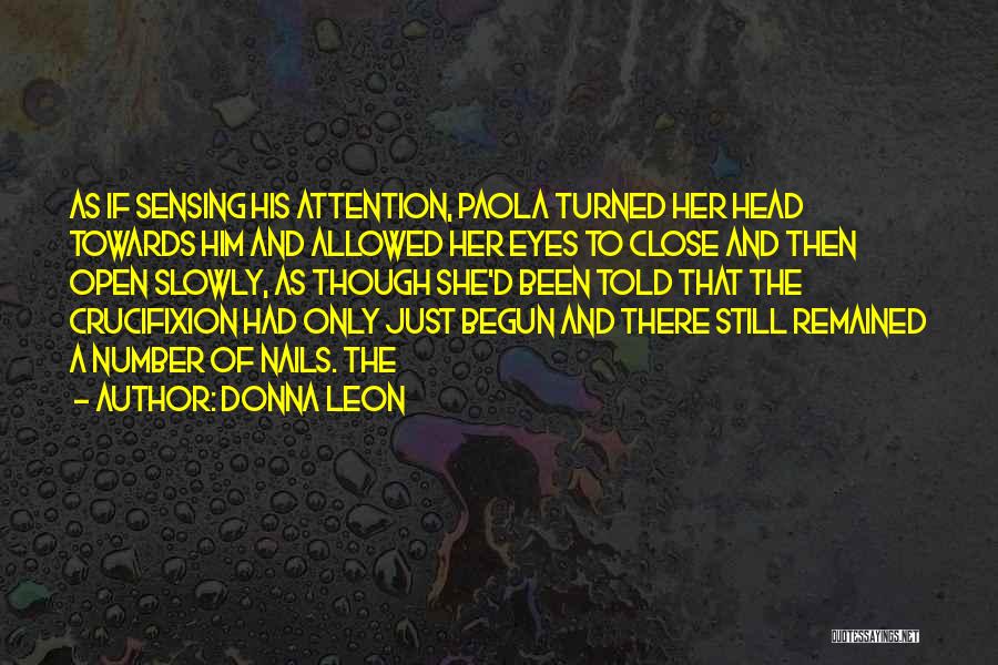 Crucifixion Quotes By Donna Leon
