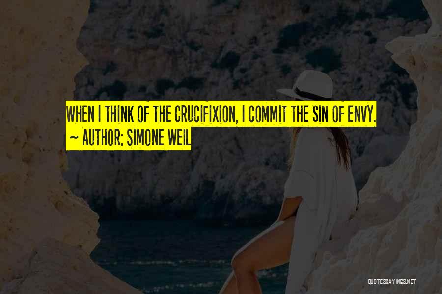 Crucifixion Quotes By Simone Weil